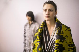 Backstage at Poiret RTW Fall 2018