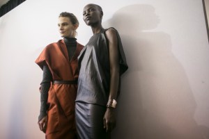 Backstage at Poiret RTW Fall 2018