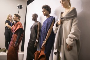 Backstage at Poiret RTW Fall 2018