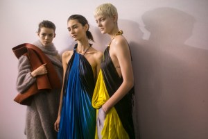 Backstage at Poiret RTW Fall 2018