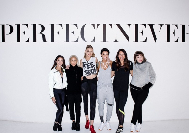 Reebok and Gigi Hadid Host the #PerfectNever Revolution