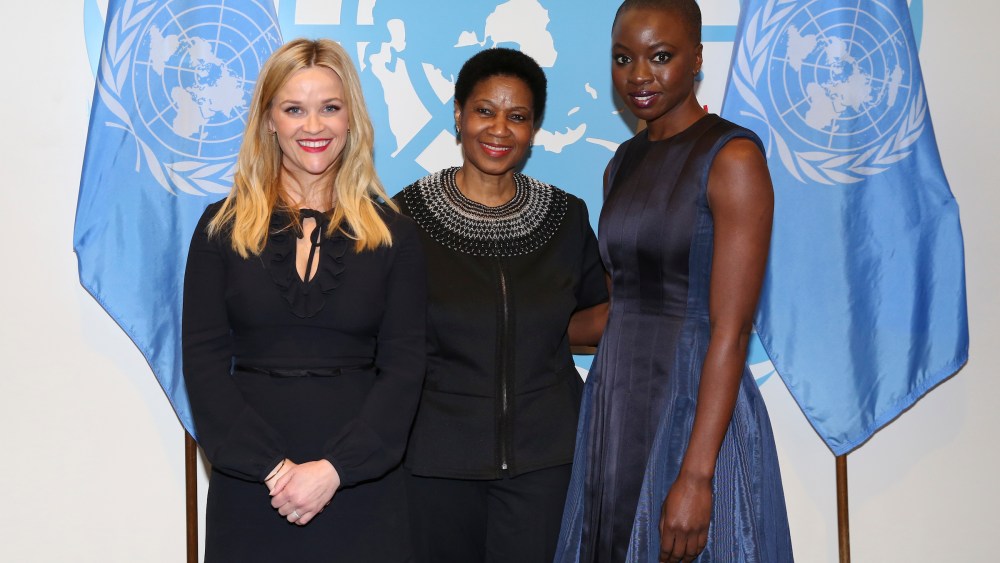 Reese Witherspoon, Danai Gurira Talk International Women’s Day