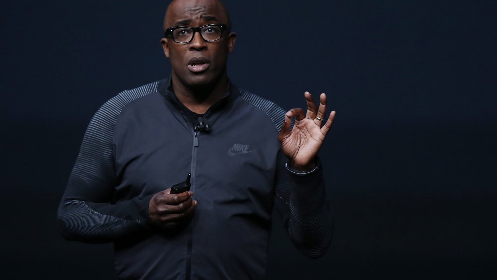 Nike President Trevor Edwards Speaks About the New Apple Watch During the Apple Launch Event at the Bill Graham Civic Auditorium in San Francisco California Usa 07 September 2016 Media Reports Indicate an Expected Launch of Several New Products Including a New Iphone New Apple Watch and New Operating Systems United States San FranciscoUsa Apple Event - Sep 2016