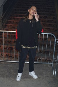 Keith Ape in the front rowAlexander Wang show, Fall Winter 2017, New York Fashion Week, USA - 11 Feb 2017
