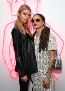Stella Maxwell Sasha LaneChanel Beauty House Debut, Inside, Los Angeles, USA - 28 Feb 2018