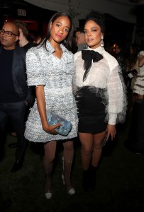Kimberly Robinson and Tessa ThompsonChanel Beauty House Debut, Inside, Los Angeles, USA - 28 Feb 2018