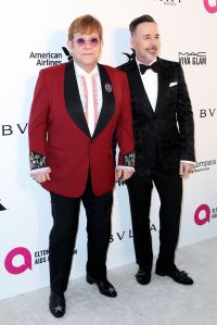 Sir Elton John and David Furnish Elton John AIDS Foundation Academy Awards Viewing Party, Arrivals, Los Angeles, USA - 04 Mar 2018