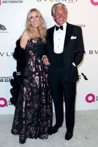 Alana Stewart and George Hamilton Elton John AIDS Foundation Academy Awards Viewing Party, Arrivals, Los Angeles, USA - 04 Mar 2018