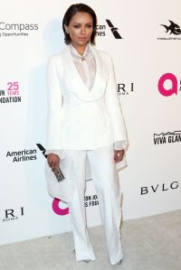 Kat Graham Elton John AIDS Foundation Academy Awards Viewing Party, Arrivals, Los Angeles, USA - 04 Mar 2018WEARING ERMANNO SCERVINO
