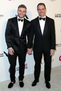 Gus Kenworthy and Matt Wilkas Elton John AIDS Foundation Academy Awards Viewing Party, Arrivals, Los Angeles, USA - 04 Mar 2018