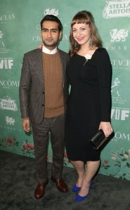 Kumail Nanjiani and Emily V. GordonWomen in Film Pre-Oscar Cocktail Party, Arrivals, Los Angeles, USA - 02 Mar 2018