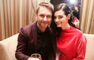 Chris Hardwick and Lydia HearstMaison-De-Mode.com Celebrates Sustainable Style, Inside, Los Angeles, USA - 03 Mar 2018