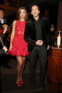 Lara Lieto and Adrien BrodyChanel and Charles Finch Pre-Oscar dinner, Inside, Los Angeles, USA 03 Mar 2018