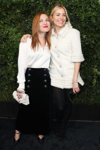 Josephine De La Baume and Sienna MillerChanel and Charles Finch Pre-Oscar dinner, Arrivals, Los Angeles, USA - 03 Mar 2018