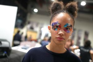 Backstage at Opening Ceremony RTW Spring 2018