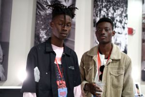 Backstage at Opening Ceremony RTW Spring 2018