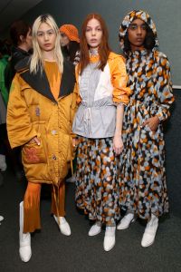 Backstage at Opening Ceremony RTW Spring 2018