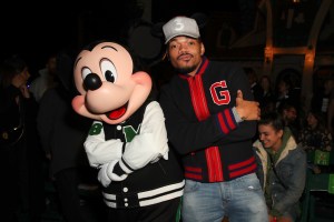 Mickey Mouse and Chance the Rapper
