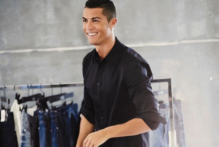 Cristiano Ronaldo on His New Denim Collection