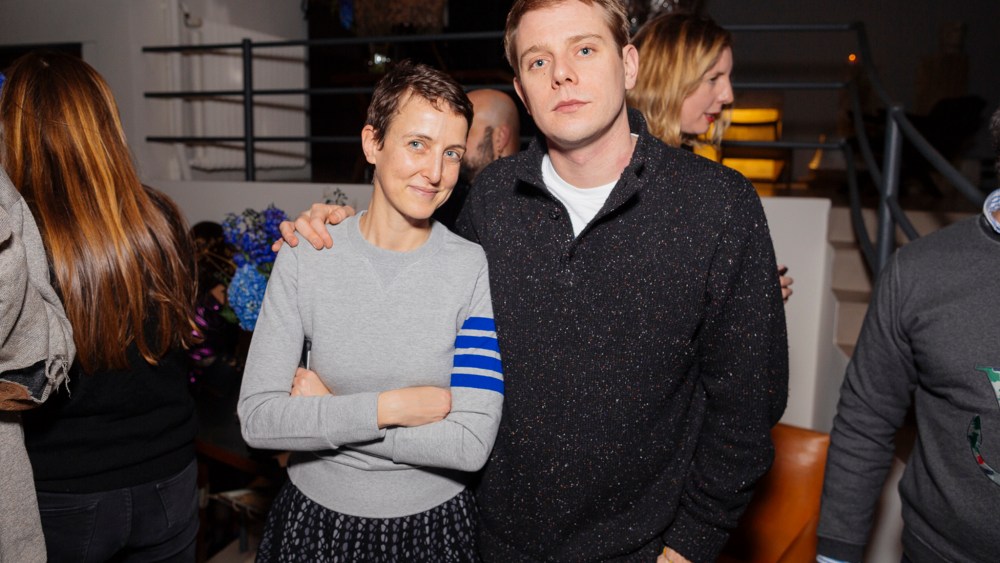 Sarah Andelman and Jonathan Anderson