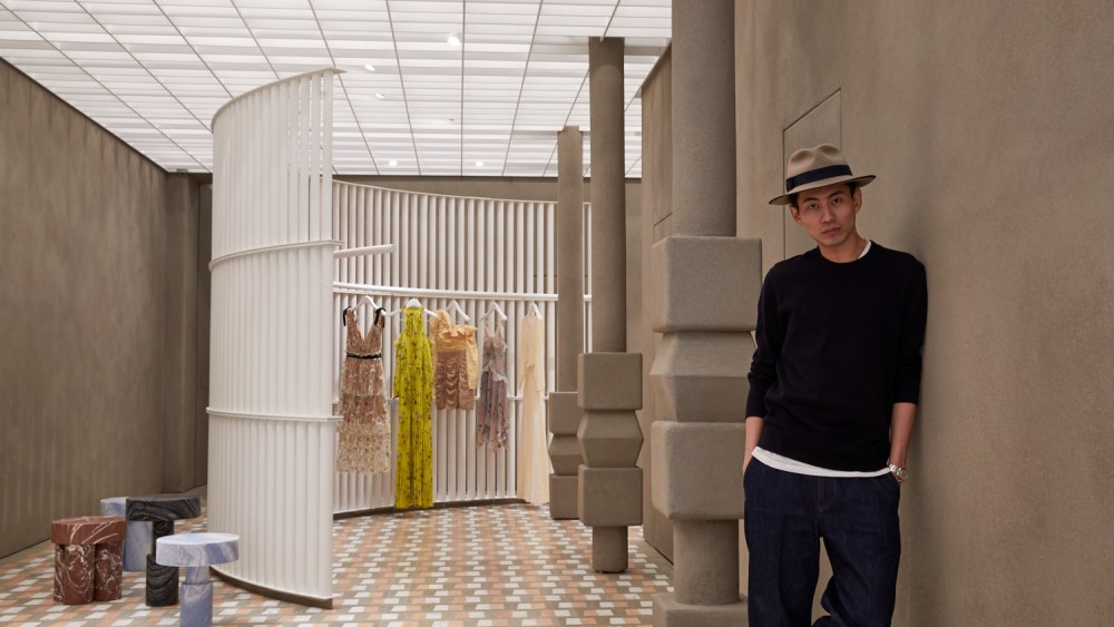 Han Chong at the Self-Portrait Flagship in London