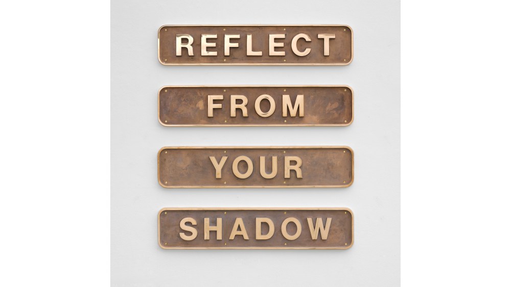 A sample of Darren Almond's artwork