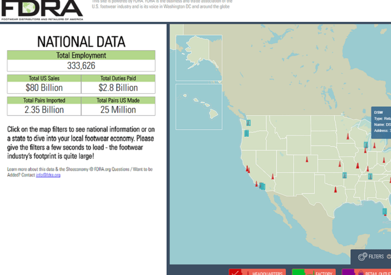 The FDRA Launches New ‘Shoeconomy’ Website