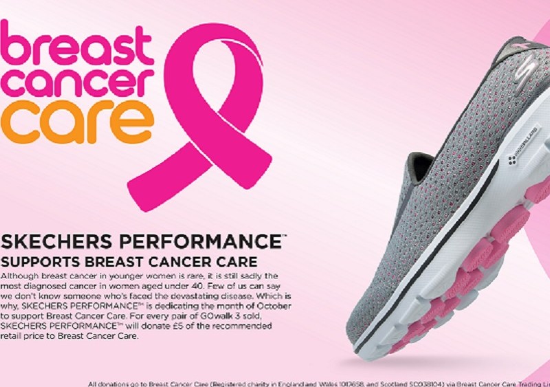Skechers Supports Breast Cancer Research with New Collection