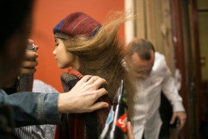 Backstage at Sonia Rykiel RTW Fall 2018