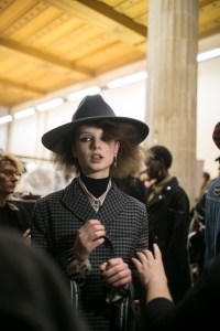 Backstage at Sonia Rykiel RTW Fall 2018