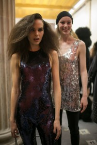 Backstage at Sonia Rykiel RTW Fall 2018