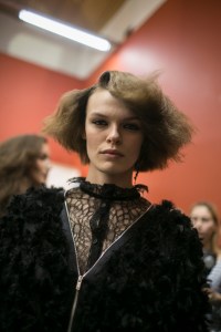 Backstage at Sonia Rykiel RTW Fall 2018