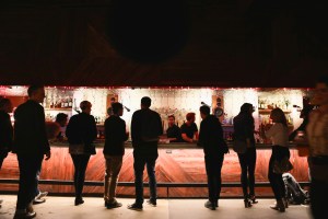 The scene at the NYT Magazine party.