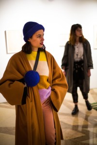 Street style at the Contemporary African Art Fair in Marrakech, Morocco.