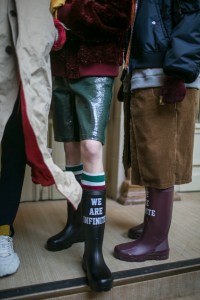 Backstage at Undercover RTW Fall 2018
