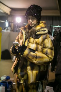 Backstage at Undercover RTW Fall 2018