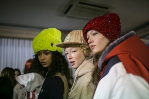 Backstage at Undercover RTW Fall 2018