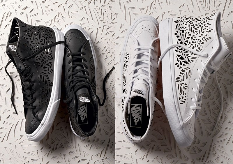 Vans Debuts New Laser Cut Sneakers Women