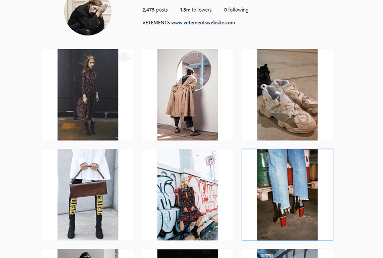 Vetements Discontinue Runway Shows