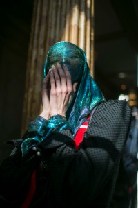 Backstage at Vivienne Westwood RTW Fall 2018