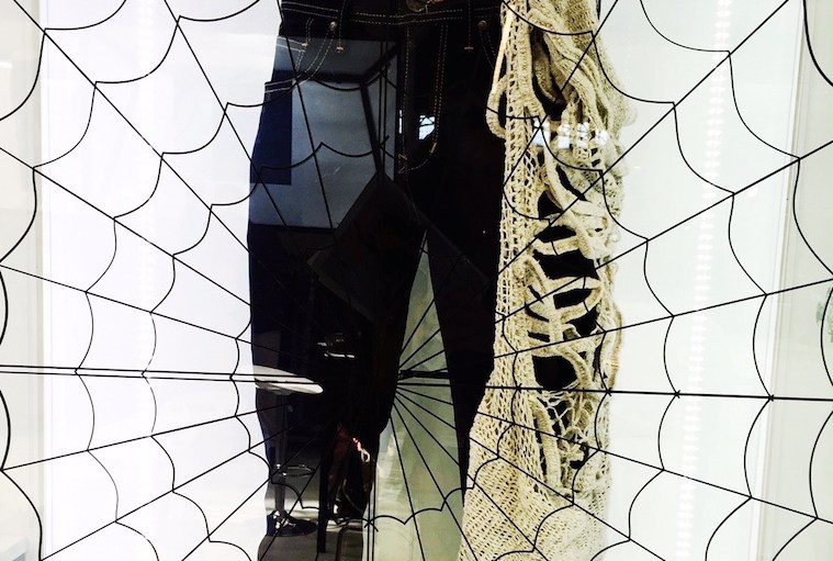US Denim Experiments with Spider Webs Denim Première Vision