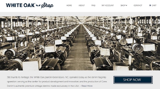Cone Denim Launches Online Shop Small Quantities of Selvage Denim