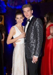 NYCB dancer/SAB alumna Alexa Maxwell with Alec Knight, choreographer of a new ballet created specially for Winter Ball.