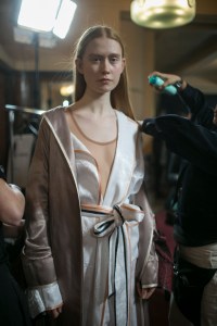 Backstage at Y/Project RTW Fall 2018