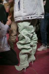 Backstage at Y/Project RTW Fall 2018