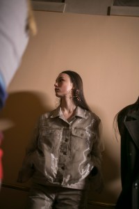 Backstage at Y/Project RTW Fall 2018
