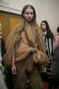 Backstage at Y/Project RTW Fall 2018
