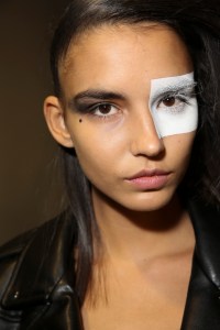 Backstage at Yohji Yamamoto RTW Fall 2018