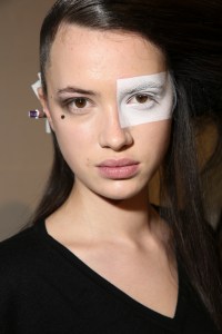 Backstage at Yohji Yamamoto RTW Fall 2018