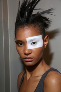 Backstage at Yohji Yamamoto RTW Fall 2018